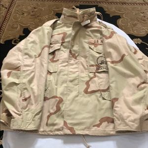MILITARY COLD WEATHER FIELD DESERT CAMO JACK